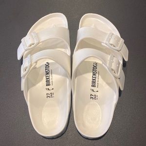 Birkenstock Arizona Eva Sandals size 37 white